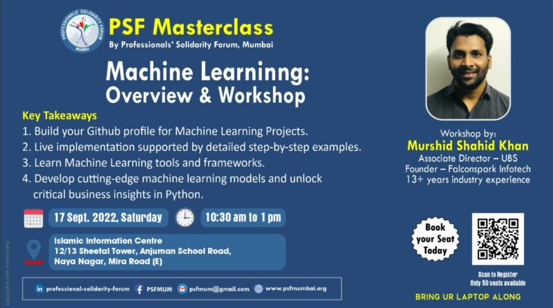 Machine Learning Overview and Workshop